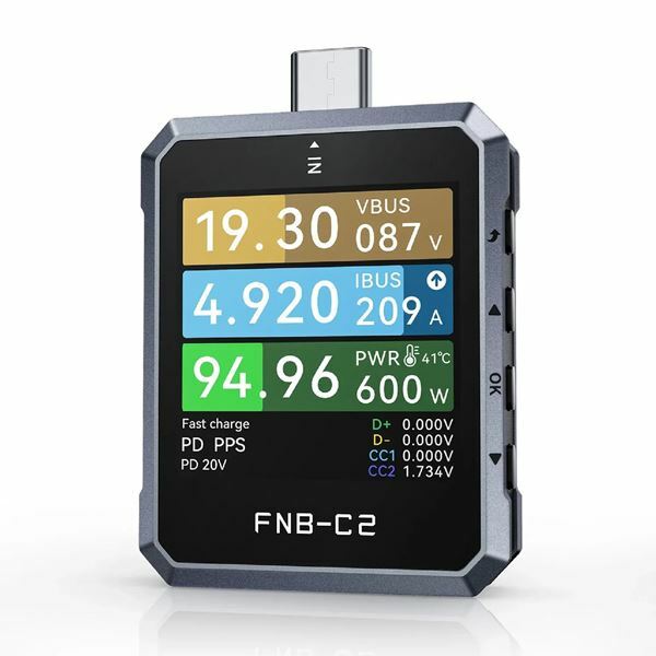 Fnirsi tester USB napajanja TipC E-Marker FNB-C2