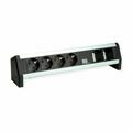 Bachmann DESK 1 namizni razdelilec 4x250V, 2xprazen 902.032