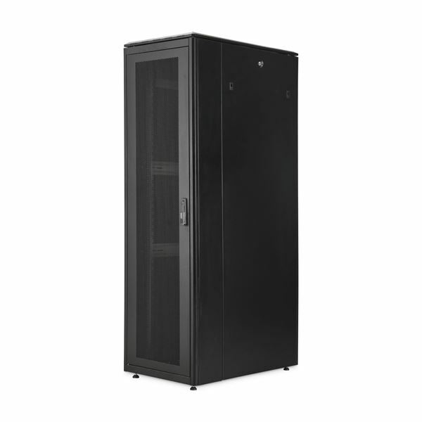 Digitus kabinet 42U 2050 600x1000 črn sestavljen perf. vrata DN-31302-B