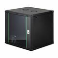 Digitus zidni kabinet 12U 638 600x600 črn sestavljen DN-19 12U-6/6-EC-SW