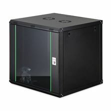 Digitus zidni kabinet 12U 638 600x600 črn sestavljen DN-19 12U-6/6-EC-SW
