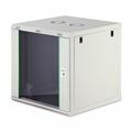 Digitus zidni kabinet 12U 638 600x600 siv sestavljen DN-19 12U-6/6-EC