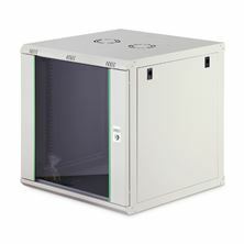 Digitus zidni kabinet 12U 638 600x600 siv sestavljen DN-19 12U-6/6-EC