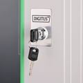 Picture of Digitus zidni kabinet 12U 638 600x600 siv sestavljen DN-19 12U-6/6-EC