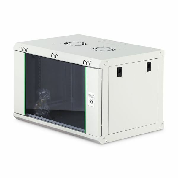 Digitus zidni kabinet 12U 638 600x450 siv sestavljen DN-19 12-U-EC