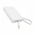 Baseus prenosna baterija 10.000mAh 45W PowerBank TipC kabel bela P10076803213-0