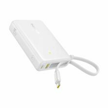 Baseus prenosna baterija 10.000mAh 45W PowerBank TipC kabel bela P10076803213-0