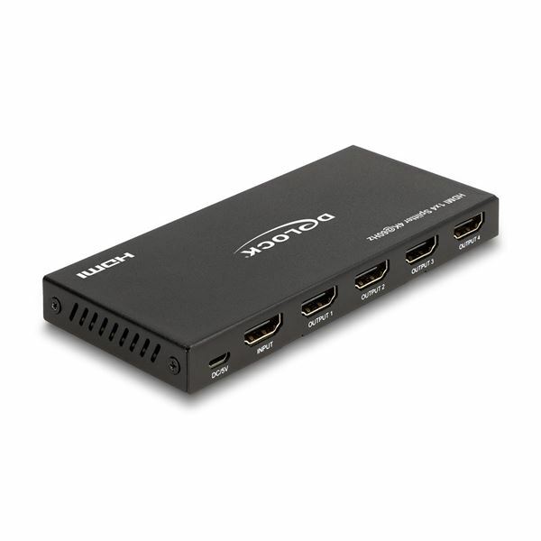 Delock množilnik HDMI 4x1 4K/60Hz 18652