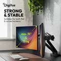 Picture of Digitus namizni nosilec za 2x monitor črn DA-90471