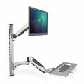 Picture of Digitus stenski nosilec monitor s flex polico srebrn DA-90354