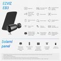 Picture of EZVIZ kamera 3.0MP brezžična EB3 kit + solarni panel