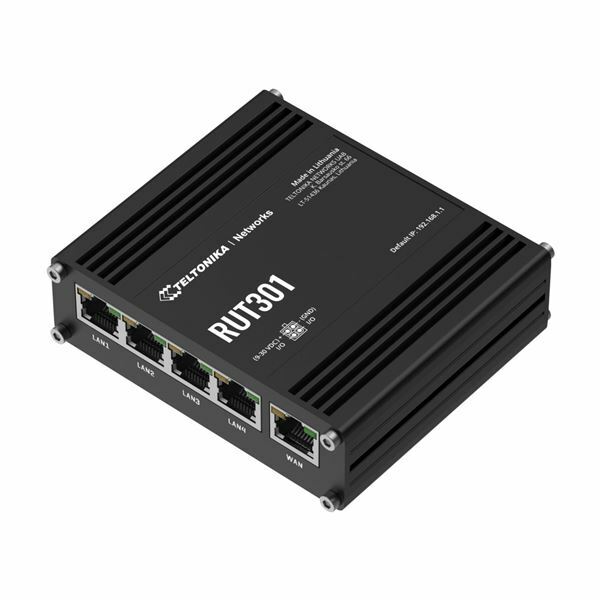 Teltonika usmerjevalnik 5-port Giga RUT301