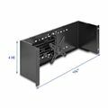 Picture of Delock nosilec za monitor rack 4U črn 42629