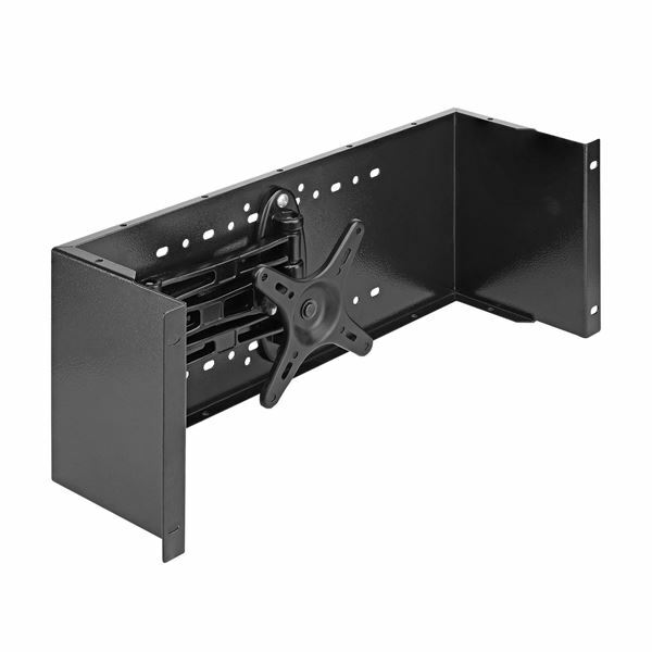 Picture of Delock nosilec za monitor rack 4U črn 42629