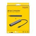 Picture of Delock priklopna postaja USB 4 40Gbps TipC RJ45 8K 60Hz 100W 87865