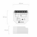Picture of EZVIZ pametno stikalo T35-R200-W vgradno belo