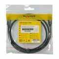 Picture of Delock kabel USB 1m 16K 60Hz 240W 80GB E-Marker črn 81211