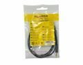 Picture of Delock kabel AVDIO 3,5M-3,5M 4pin 1m črn 83435