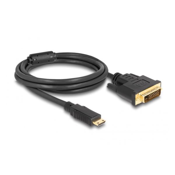 Delock kabel HDMI mini-DVI 24+1 1m 83582