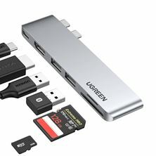 Ugreen priklopna postaja USB TipC 6v1 4K HDMI Thunderbolt CM380