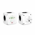 Tech-Protect razdelilec 3x230V s stikalom USB polnilec TipA-C PCL3x4