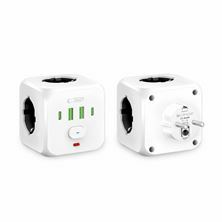 Tech-Protect razdelilec 3x230V s stikalom USB polnilec TipA-C PCL3x4