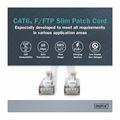 Digitus patch slim FTP CAT.6A 1,5m siv
