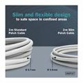 Digitus patch slim FTP CAT.6A 1,5m siv