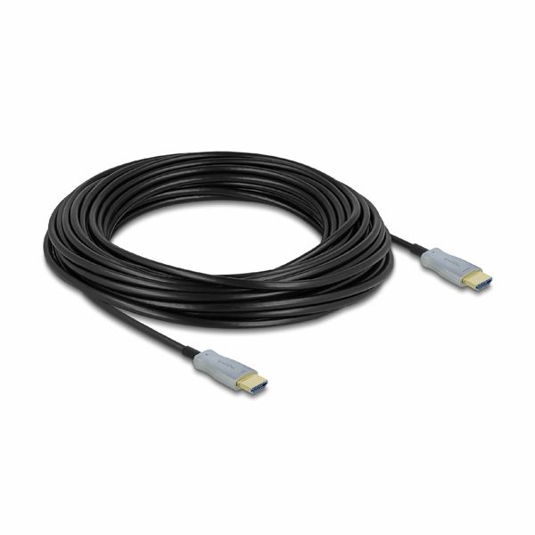 Delock kabel HDMI AOC hibridni optični 15m 4K 60Hz 85012