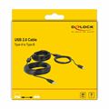 Picture of Delock kabel USB 2.0 A-B 20m črn 83557