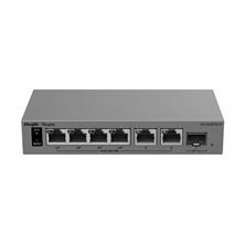 Ruijie-Reyee stikalo Giga 6-port 4xPoE+ 54W SFP kovinsko Managed RG-ES207GS-P