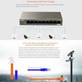 Picture of Tenda stikalo 100M 9-port 8x PoE mini kovinsko ohišje TEF1109P-8-102W