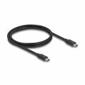 Delock kabel Thunderbolt 4 1m 40 Giga 240W 8K 60Hz črn 81249