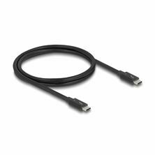 Delock kabel Thunderbolt 4 1m 40 Giga 240W 8K 60Hz črn 81249