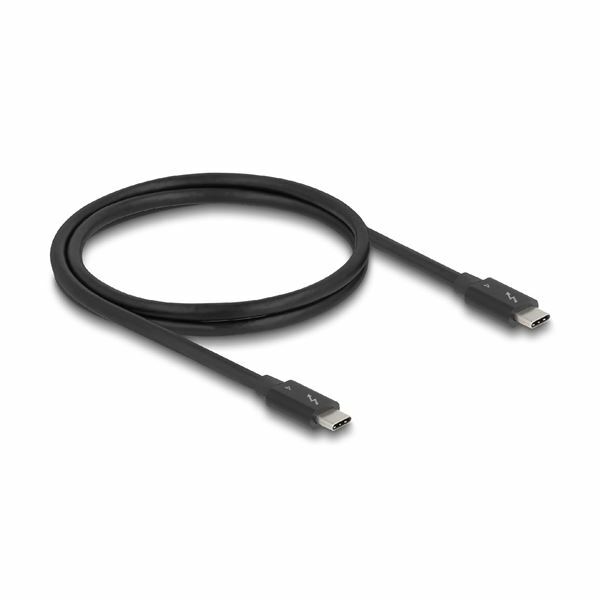 Delock kabel Thunderbolt 4 1m 40 Giga 240W 8K 60Hz črn 81249