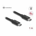 Picture of Delock kabel Thunderbolt 4  1m 40 Giga 240W 8K 60Hz črn 81249