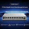 Picture of Ruijie-Reyee stikalo Giga 10-port 8xPoE+ 70W SFP kovinsko Managed RG-ES211GS-LP