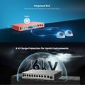 Picture of Ruijie-Reyee stikalo Giga 10-port 8xPoE+ 70W SFP kovinsko Managed RG-ES211GS-LP