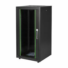 Slika Digitus kabinet 22U 1155 600x600 črn sestavljen DN-19 22U-6/6-DB - poškodovan