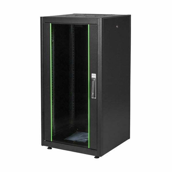 Picture of Digitus kabinet 22U 1155 600x600 črn sestavljen DN-19 22U-6/6-DB - poškodovan