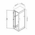 Picture of Digitus kabinet 22U 1155 600x600 črn sestavljen DN-19 22U-6/6-DB - poškodovan