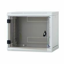 Slika Triton kabinet zidni 9U 500 600x500 siv sestavljen snemljive stranice