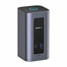 Baseus priklopna postaja USB 3.2 TipC 12v1 tower siva macOS Displaylink NU1 Air