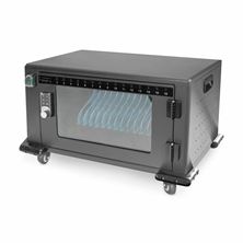 Digitus kabinet polnilni 16x USB TipC 384 550x375 črn sestavljen DN-45007