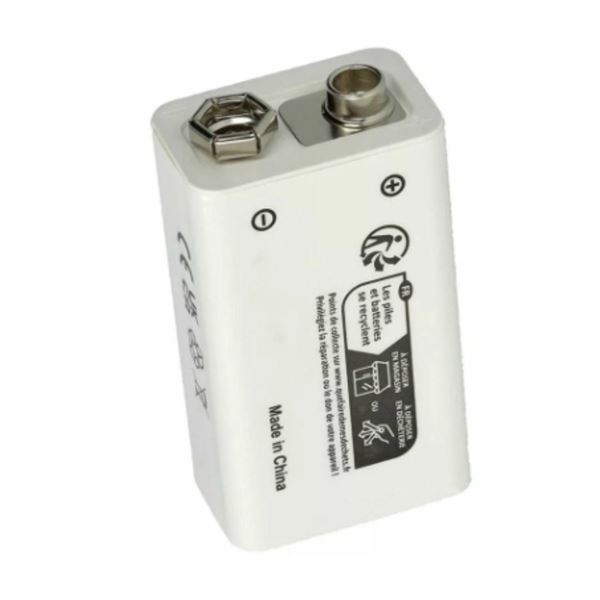 Polnilna baterija 9V-1000mAh USB TipC 1500 mAh Li-ion