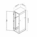 Picture of DATECH kabinet 42U 2055 800x1000 siv DTS.8042.9000 poškodovan
