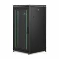 Digitus kabinet 22U 1155 600x600 črn sestavljen DN-19 22U-6/6-B-1