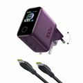 Baseus polnilec 100W USB 3xTipC Display PicoGo Pro Dark Cherry AH22