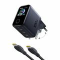 Baseus polnilec 100W USB 3xTipC Display PicoGo Pro črn AH22