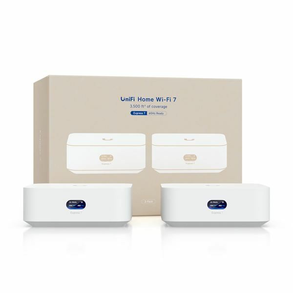 Ubiquiti usmerjevalnik WiFi7 10G Express 7 Cloud Gateway UniFi Mesh set/2 UX7-2
